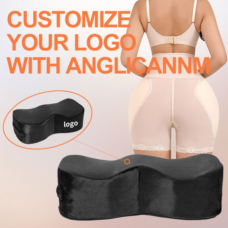 HOT! Free sample Embroider logo Brazilian Butt Lift BBL Pillow with Drawstring Bag add your logo