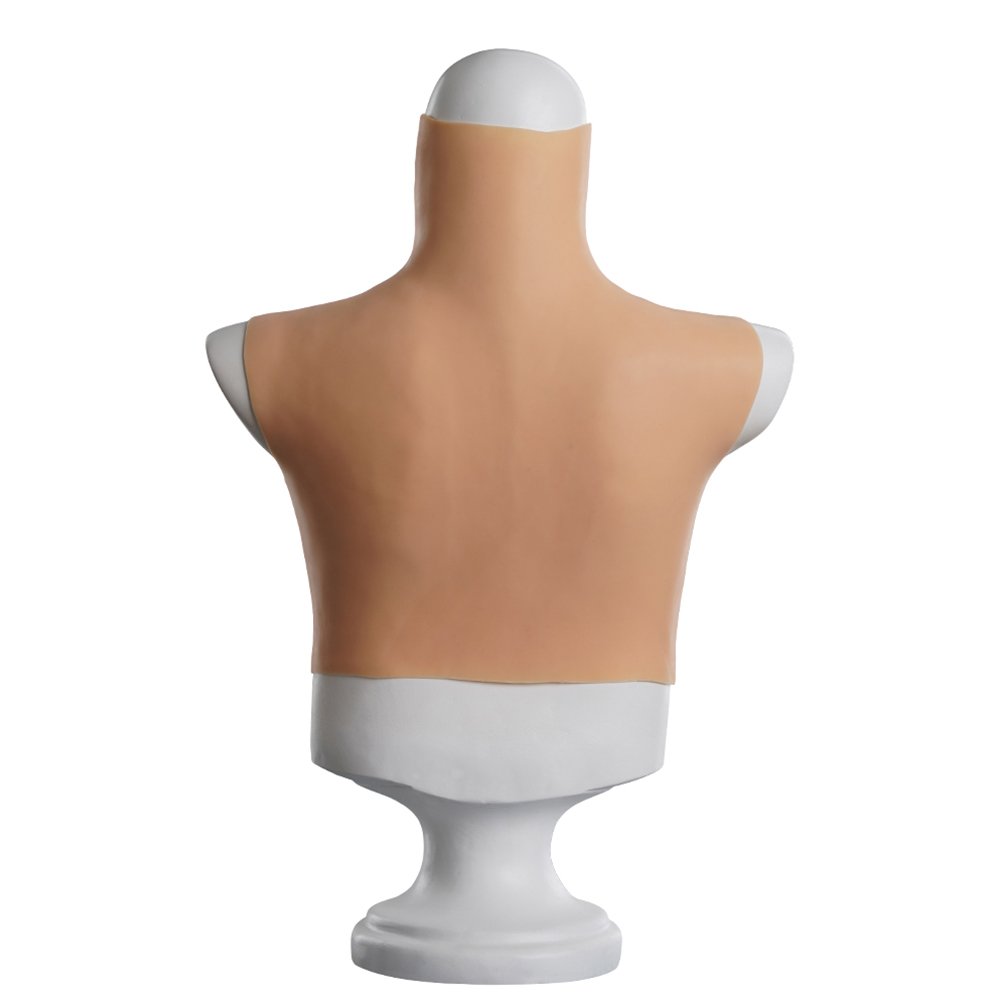High Collar Realistic Silicone Breast Forms Fake Boobs Men To Women Crossdresser Transgender Drag Queen Cosplay Ladybody