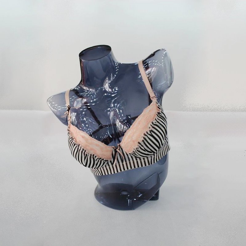 Fashion Lingerie Display Clear Female dummy Bra Bust form Mannequin for Underwear clothes