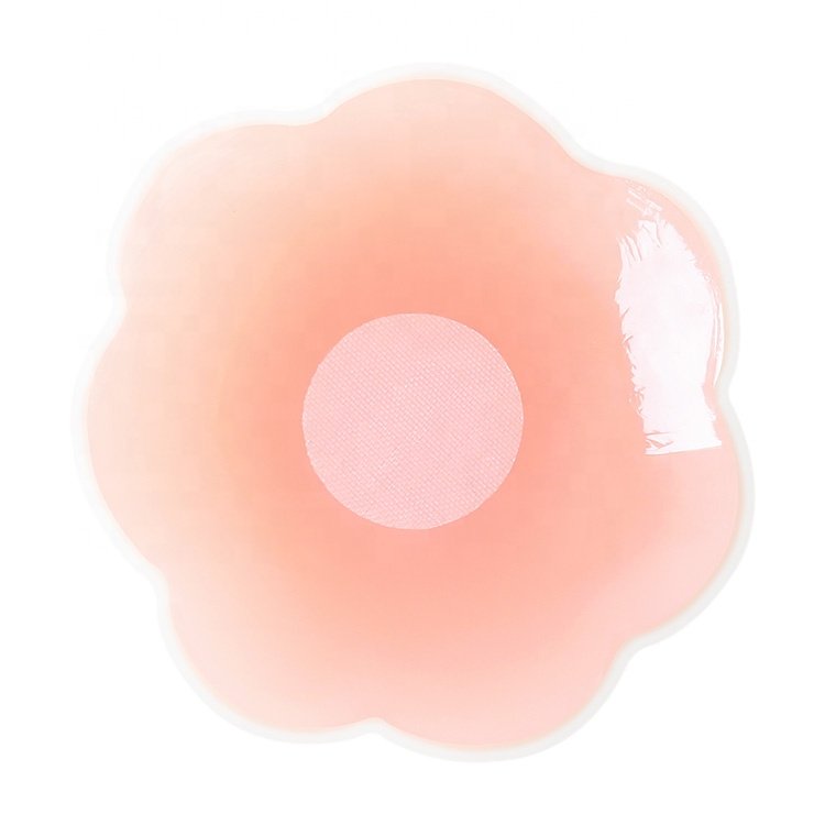 Self Adhesive Silicone nipple covers Breast Forms Bra Enhancer Inserts Round Breast Prosthesis for breast tape