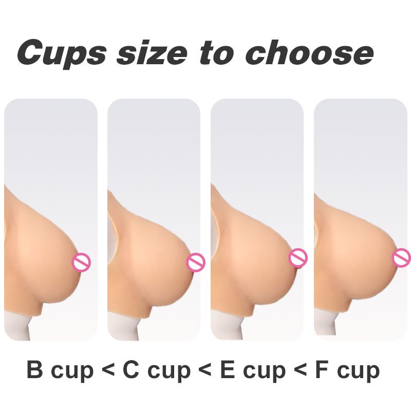 Silicone Breast Forms Prosthesis Tits for Realistic Drag Queen Shemale Transgender breast shape fake chest full silicone body