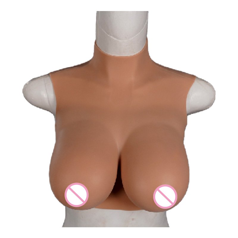 Silicone transvestite Sissy transvestite artificial breast A-G cup silicone fake boobs
