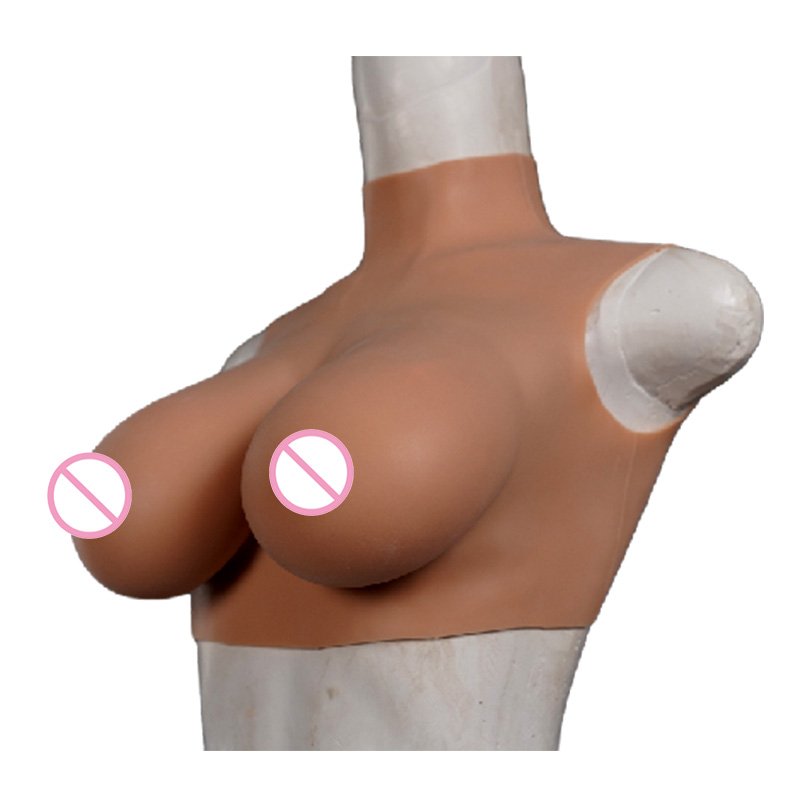 Silicone transvestite Sissy transvestite artificial breast A-G cup silicone fake boobs