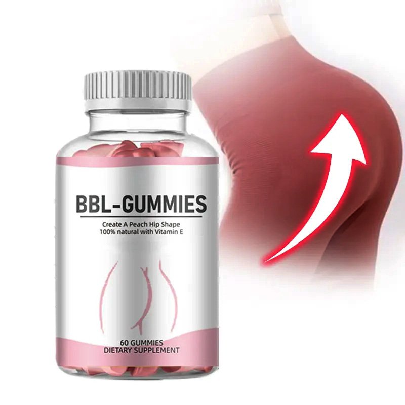 Private Label Dietary Supplement BBL Organic Breast and Butt Enhancement Gummies Lift Forming Enlargement bonbons gummies bbl