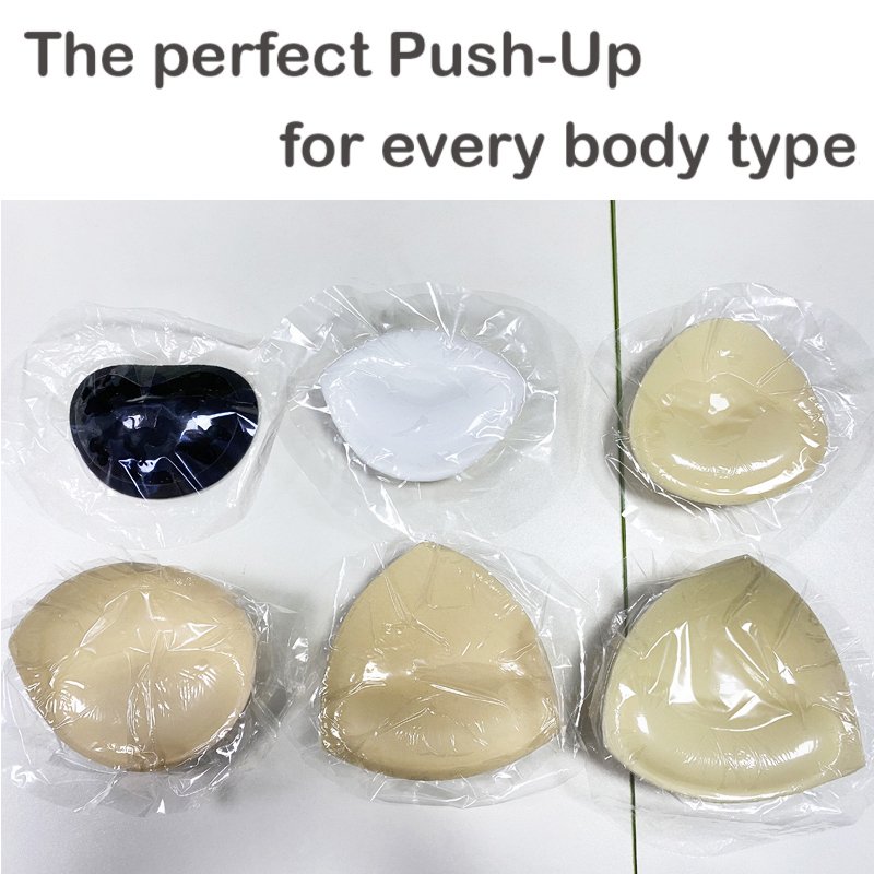 Strapless Lift up Insert Padded Backless Adhesive Push up Breast Form Pads Double Sided Sticky Bra