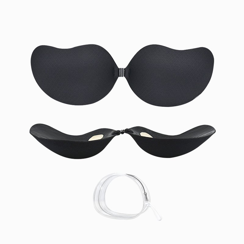 INVISFEEL invisible traceless bra set brief sets breast pads bra inserts adhesive bra E size women's brief sets