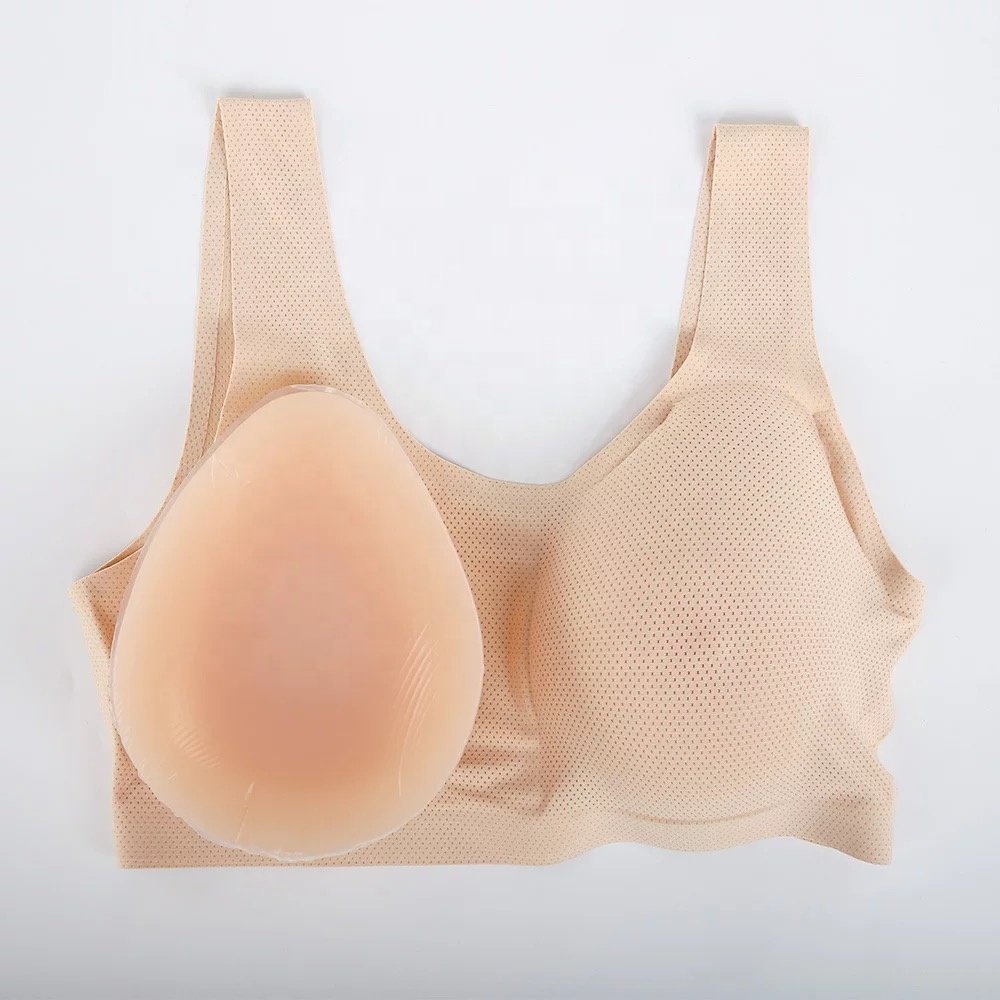 Realistic Shemale Fake boobs false breast forms crossdresser boobs silicone adhesive breast tits For drag queen Crossdresser