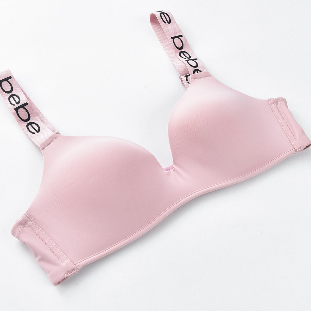 PengSheng OEM ODM Custom LOGO Smooth lightweight One Piece Wireless Soft Thin Padded Bra Bralette for Women