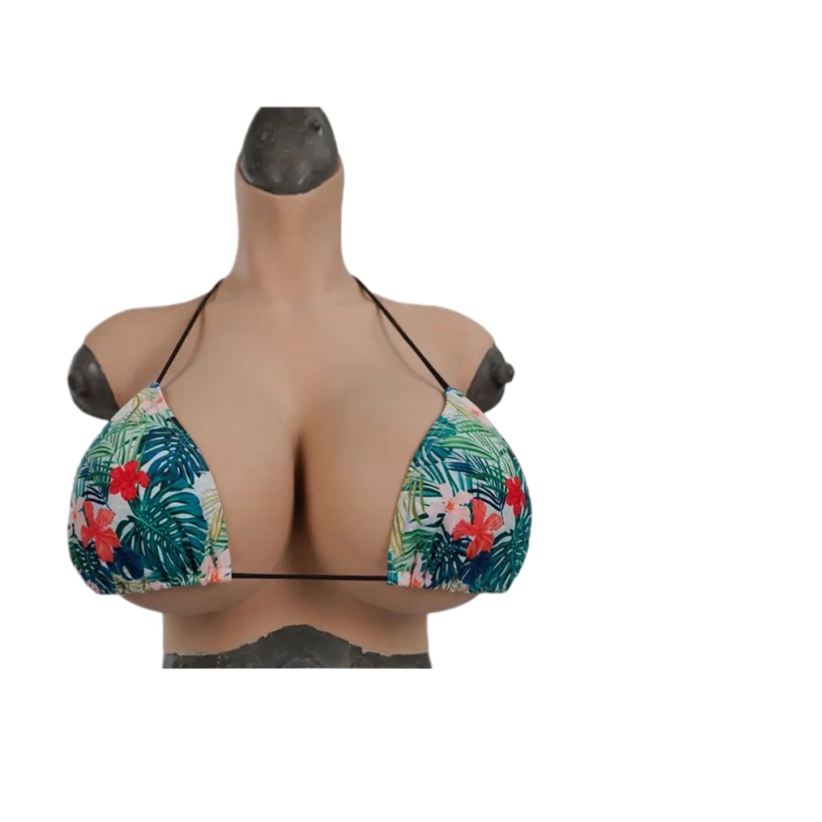 URCHOICE large big s cup fake boobs silicone breastplates crossdresser breast form huge for cosplay drag queen transvestite tran