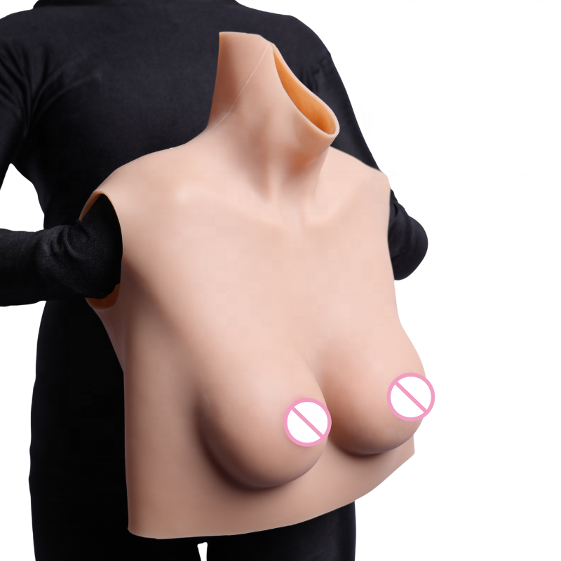 Crossdresser Artificial Regular Size D Cup China Fake Silicone Breast Forms for men to women