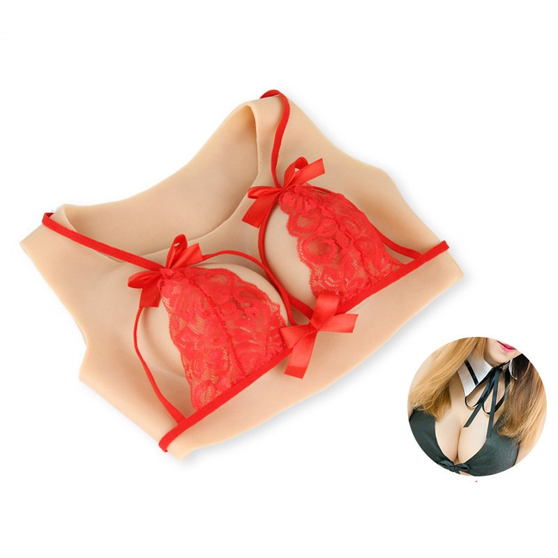 Custom Wholesale Wearable Crossdresser Silicone Breast Forms For Men