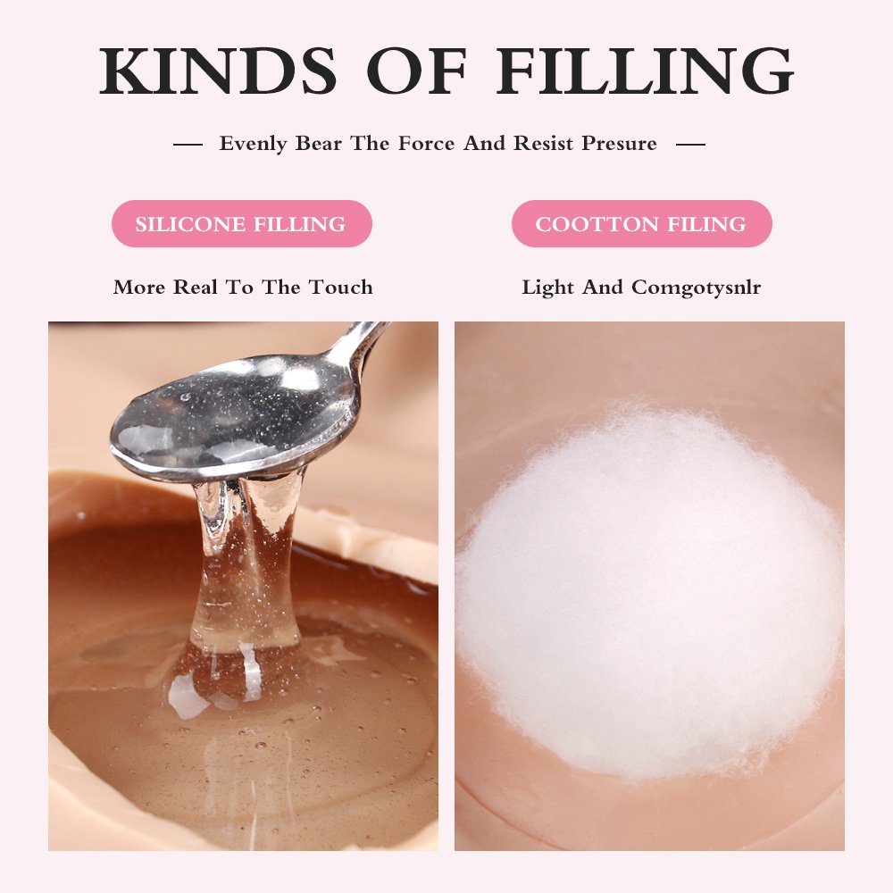 7th Generation Fake Boobs Tits B C D E H Cup Nipple Breast Forms For Cross-dresser Artificial Silicone Breast Forms