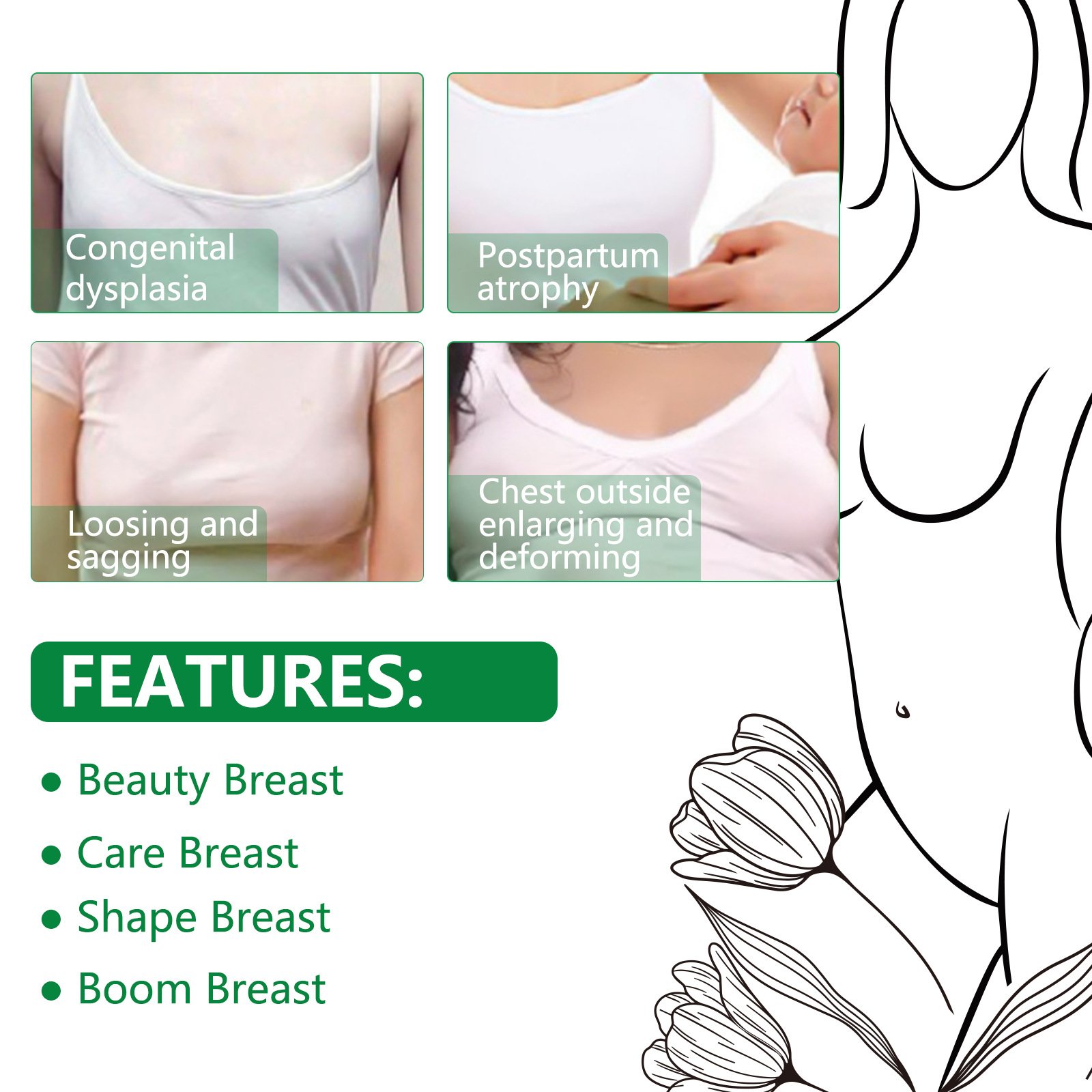 SEFUDUN OEM/ODM Breast Enhancement Essential Oil Plumping Chest Shaping Essential Oil
