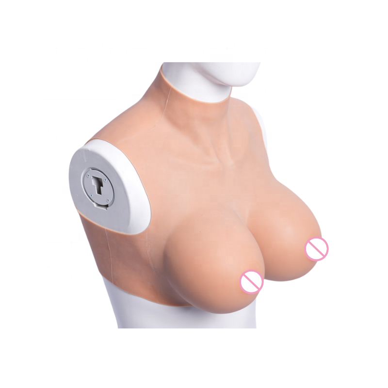 Nude Color Fake Boobs False Breasts B-S Cup Breast Forms For Crossdressers Silicone Breast Plates Drag Queen