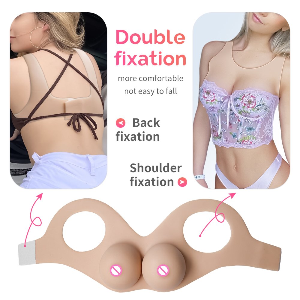 Silicone Fake Boobs Bodysuit Hips buttocks Enhancer Pants Outfit False Breast Forms Artificial Hip Shaper Padded CosplayCostume