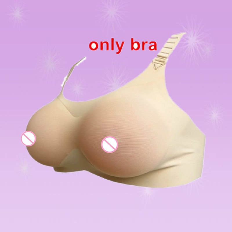Hot Sale Crossdresser Bra Silicone Breast Forms for Shemale Insert Sexy Bra for Men