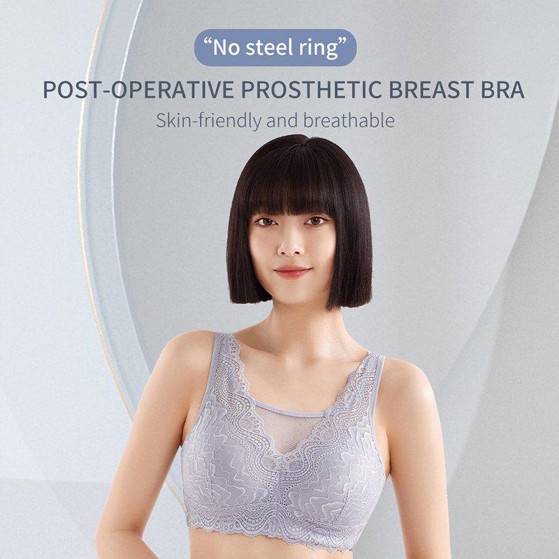Seamless Post-Surgery Bra Mastectomy Bra Bralette Daily Bra for Breast Prosthesis Breast Forms Artificial Fake Boobs