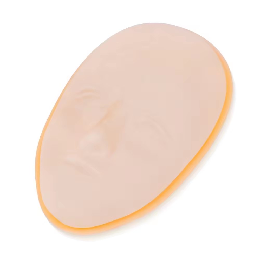 New Arrive Flexible Pure Silicone Practice Skin 5D Face Model Holder Mannequin And Permanent Makeup Practice Skin For Training