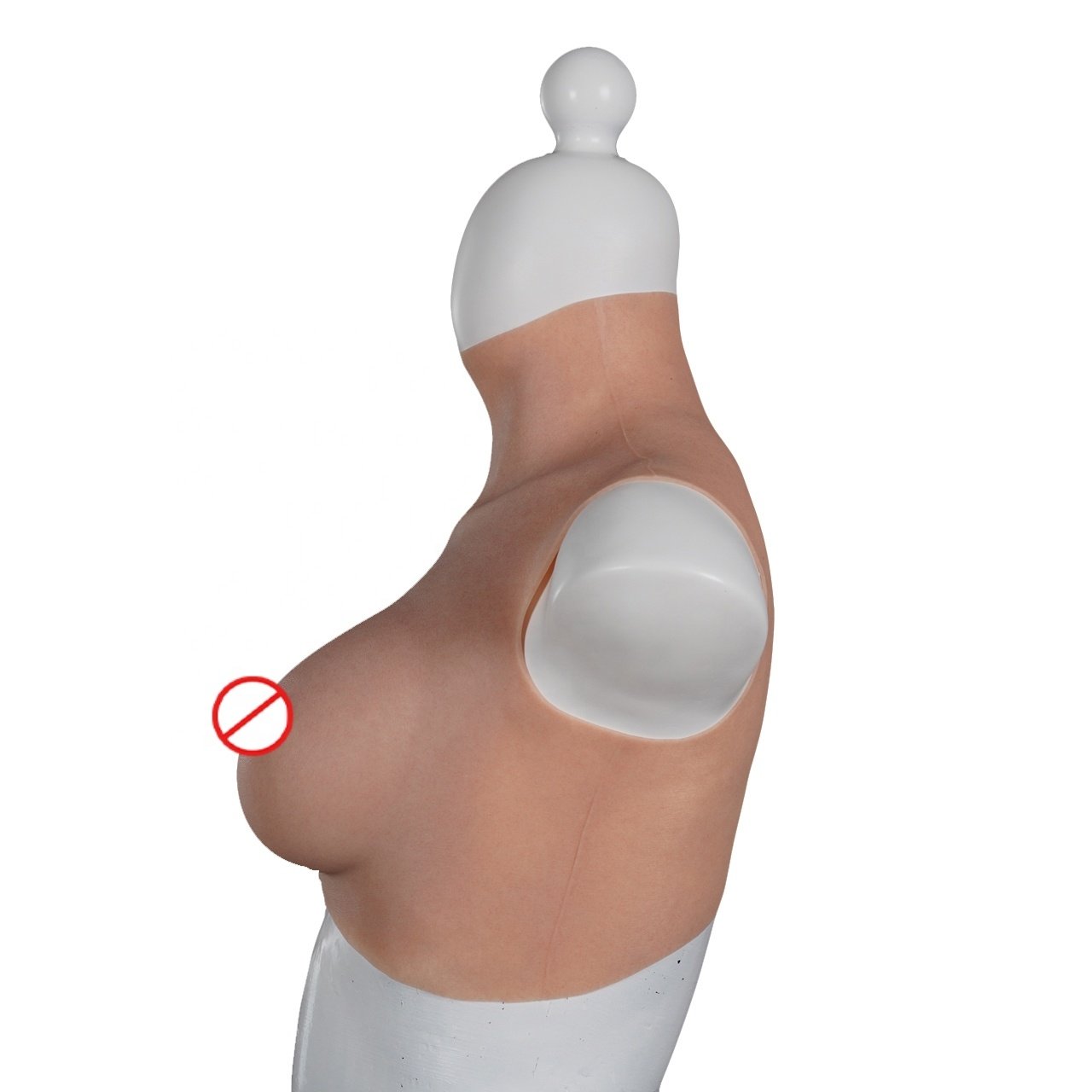 Transvestite Wearable Silicone Lifelike Crossdresser Fema Cilicon Boobs Artificial x Breast Form With Straps