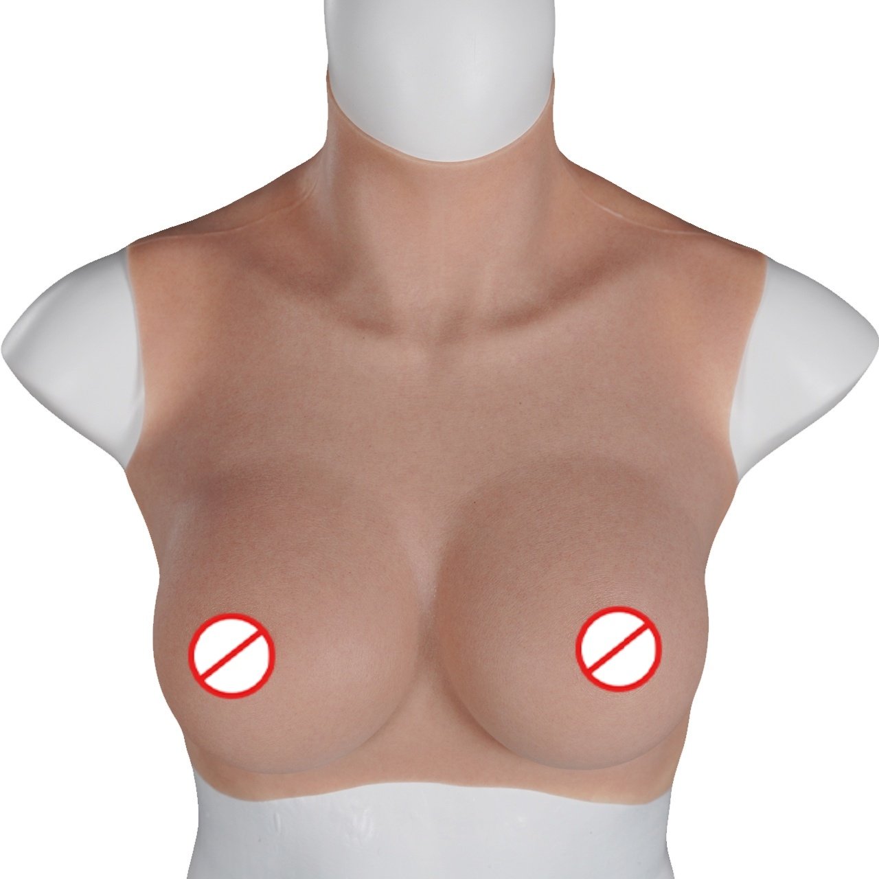 Transvestite Wearable Silicone Lifelike Crossdresser Fema Cilicon Boobs Artificial x Breast Form With Straps