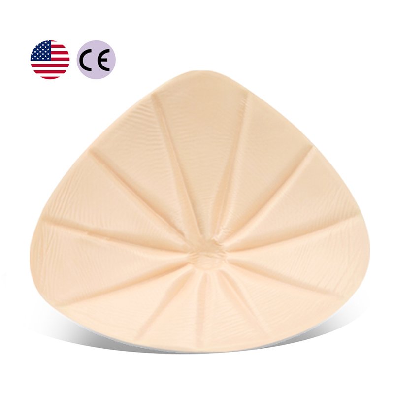 XXM Silicone Prosthesis Breast Form Triangle Shape QSB Breast Silicone Prosthesis For Mastectomy