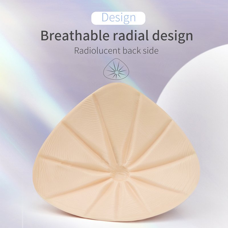 XXM Silicone Prosthesis Breast Form Triangle Shape QSB Breast Silicone Prosthesis For Mastectomy