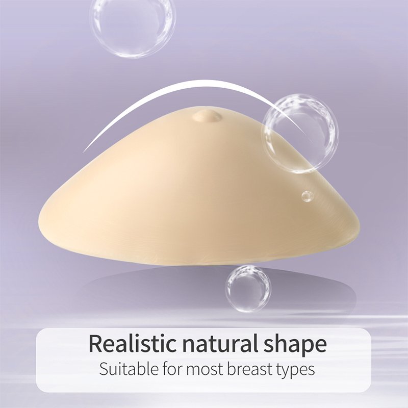 XXM Silicone Prosthesis Breast Form Triangle Shape QSB Breast Silicone Prosthesis For Mastectomy