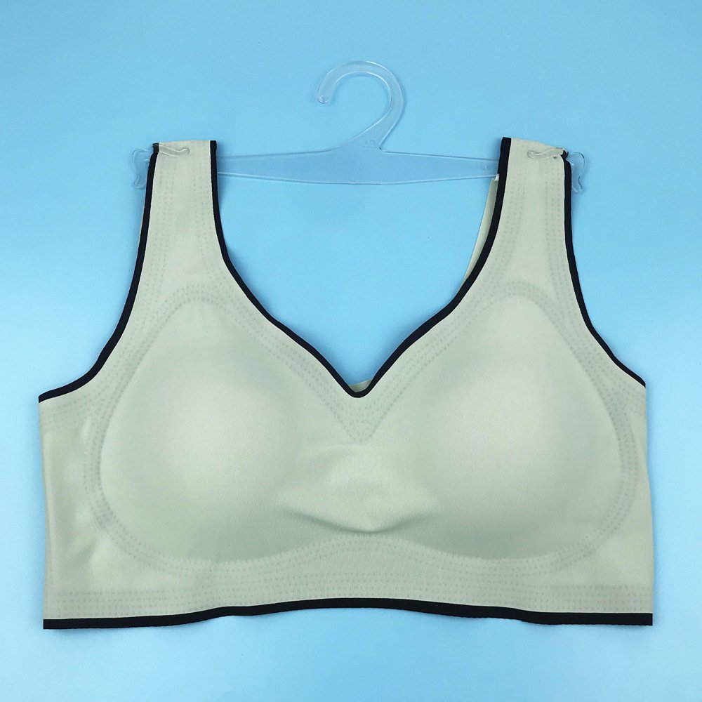 Summer Thin Style Female Ice Silk Bra Non-Marking Underwear Sexy Beautiful Back Sports Vest Removable Breast Pad Cup Wholesale