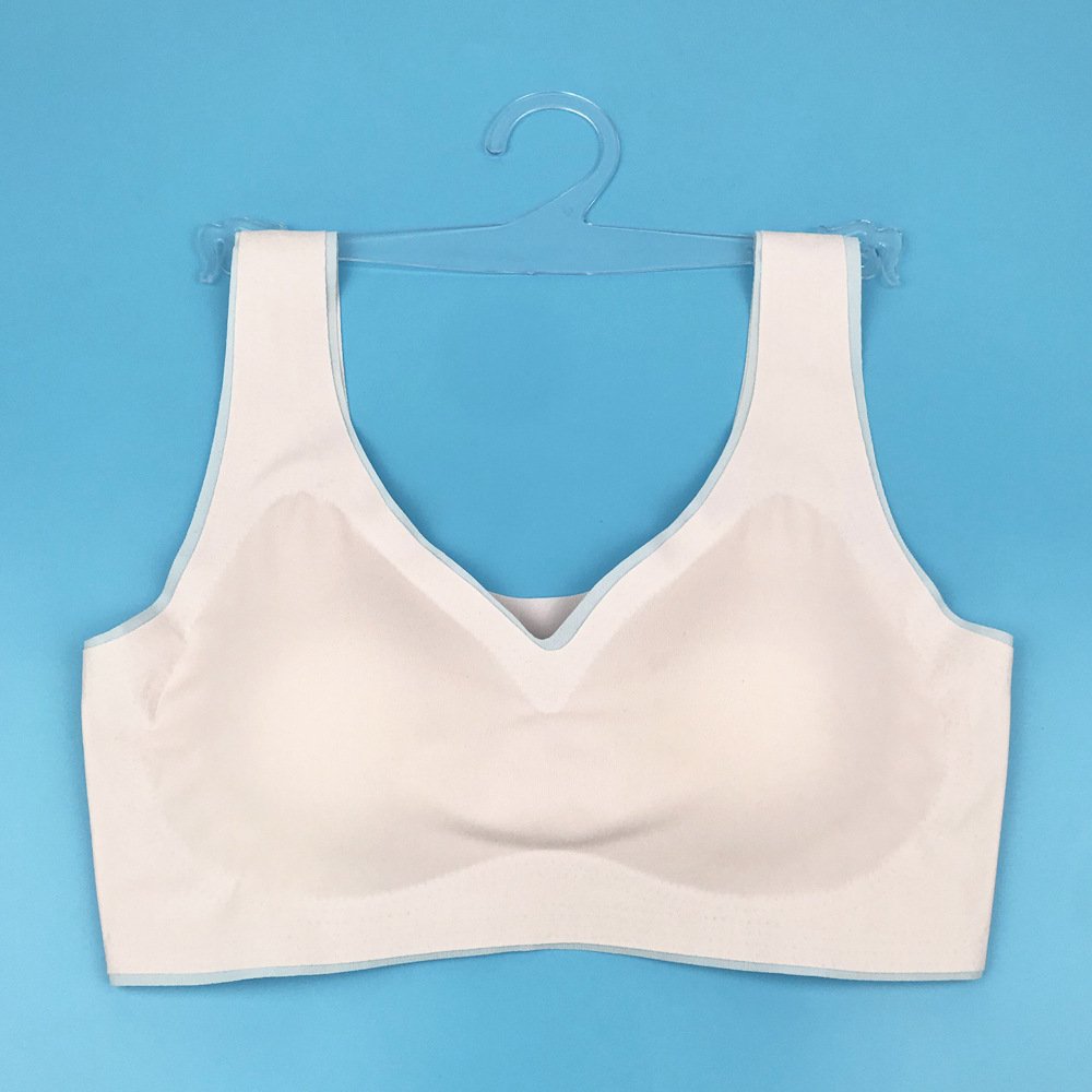 Summer Thin Style Female Ice Silk Bra Non-Marking Underwear Sexy Beautiful Back Sports Vest Removable Breast Pad Cup Wholesale