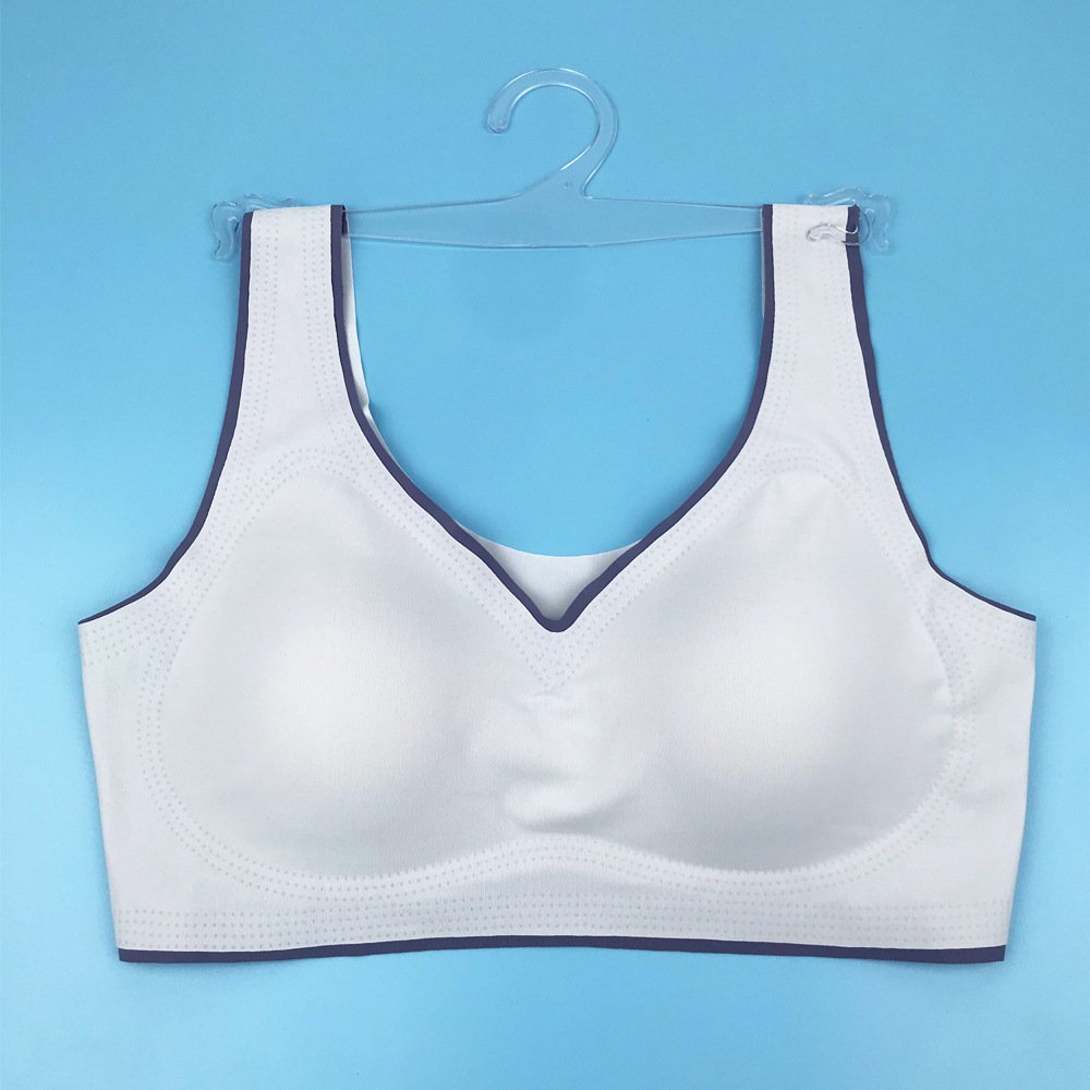 Summer Thin Style Female Ice Silk Bra Non-Marking Underwear Sexy Beautiful Back Sports Vest Removable Breast Pad Cup Wholesale