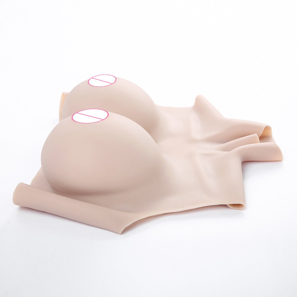 False Artificial Boobs Strap On Breast For Crossdresser Shemale C cup 1600g