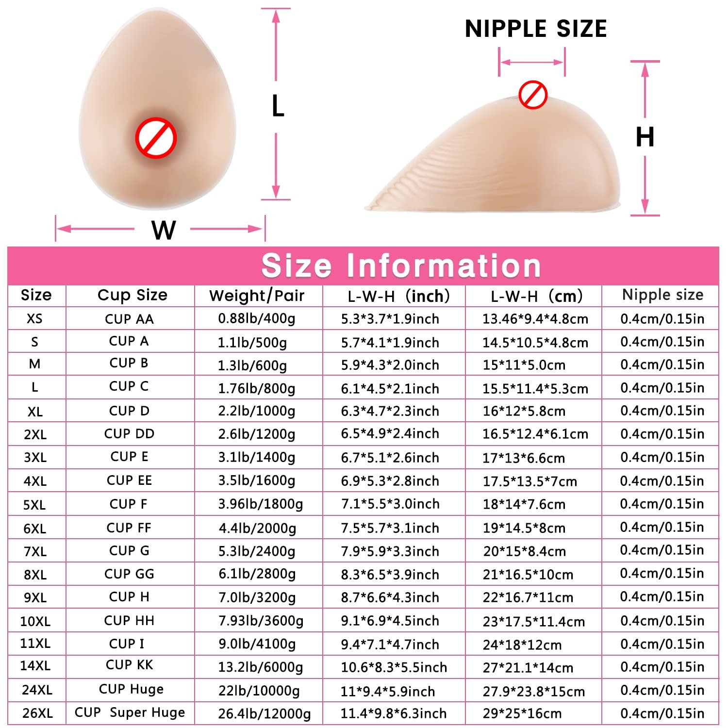 Silicone Breast Forms Fake Huge Boobs for Mastectomy Prosthesis Transgender Mastectomy Teardrop