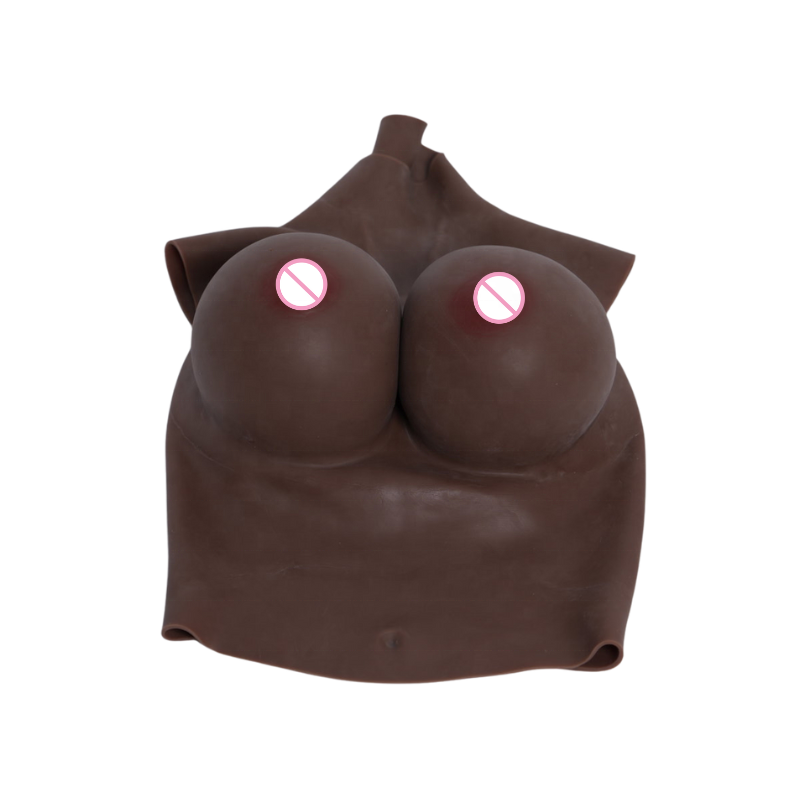 Huge Fake Boobs Black Realistic Big Silicon Boobs Silicone breast form for Shemale Transgender Crossdresser Cosplay