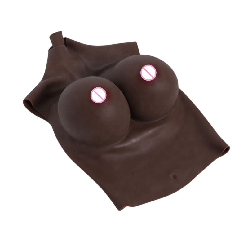 Huge Fake Boobs Black Realistic Big Silicon Boobs Silicone breast form for Shemale Transgender Crossdresser Cosplay