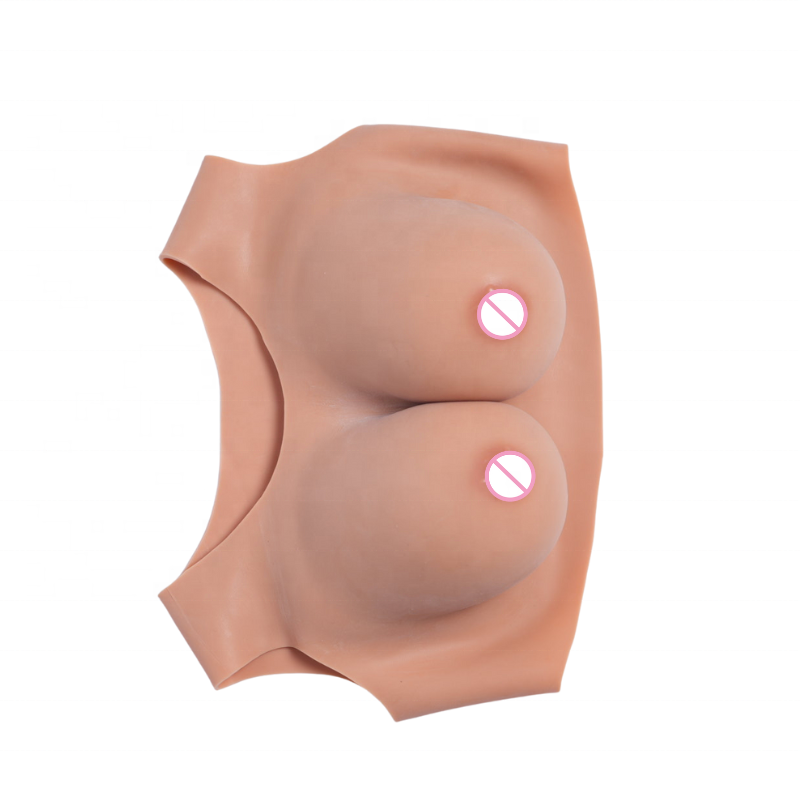 Trans Girl Underwear Silicone Suit Breast Bra Realistic Fake Boobs Forms Implants Vest for crossdresser transgender