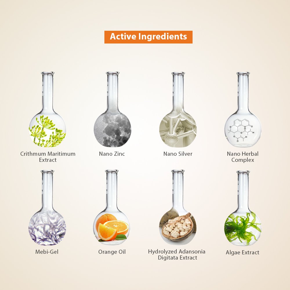 30ml Nano Botanical Anti-Aging Skin Recovery Toner Whitening Regenerating Mist for Body Post Treatment Liquid Form