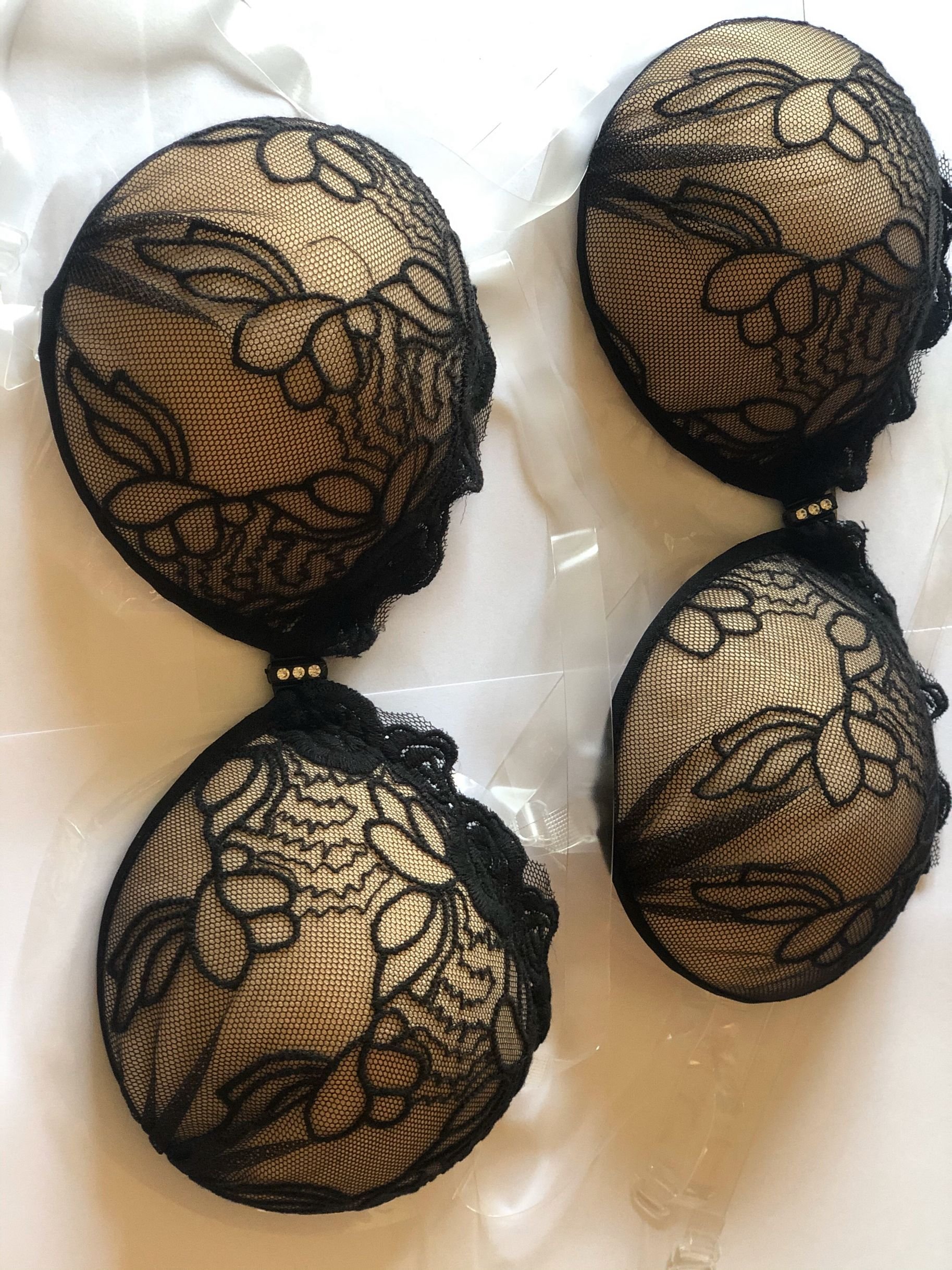 Lace Invisible Push Up Bra Backless Strapless Brassiere Seamless Front Closure Bralette Underwear Self-Adhesive Silicone Sticky