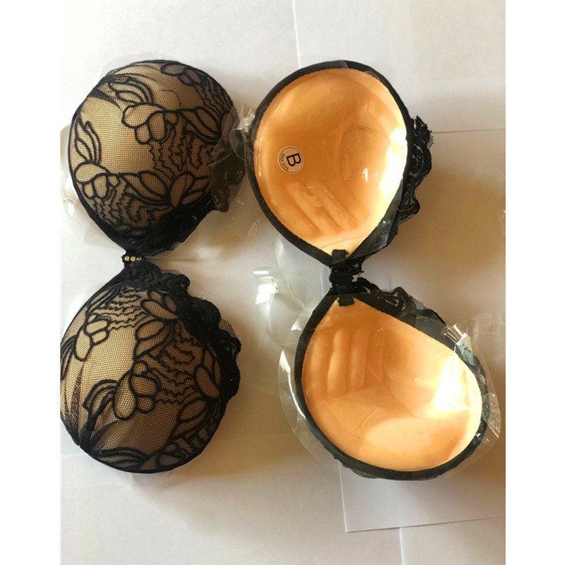 Lace Invisible Push Up Bra Backless Strapless Brassiere Seamless Front Closure Bralette Underwear Self-Adhesive Silicone Sticky