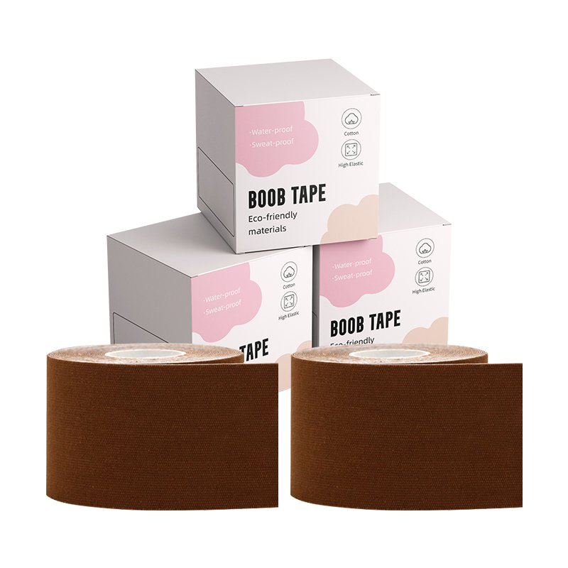 INVISFEEL classic brown boob tape seamless shaping boob tape bra All Cup Boob Tape Sticky Nipple Cover