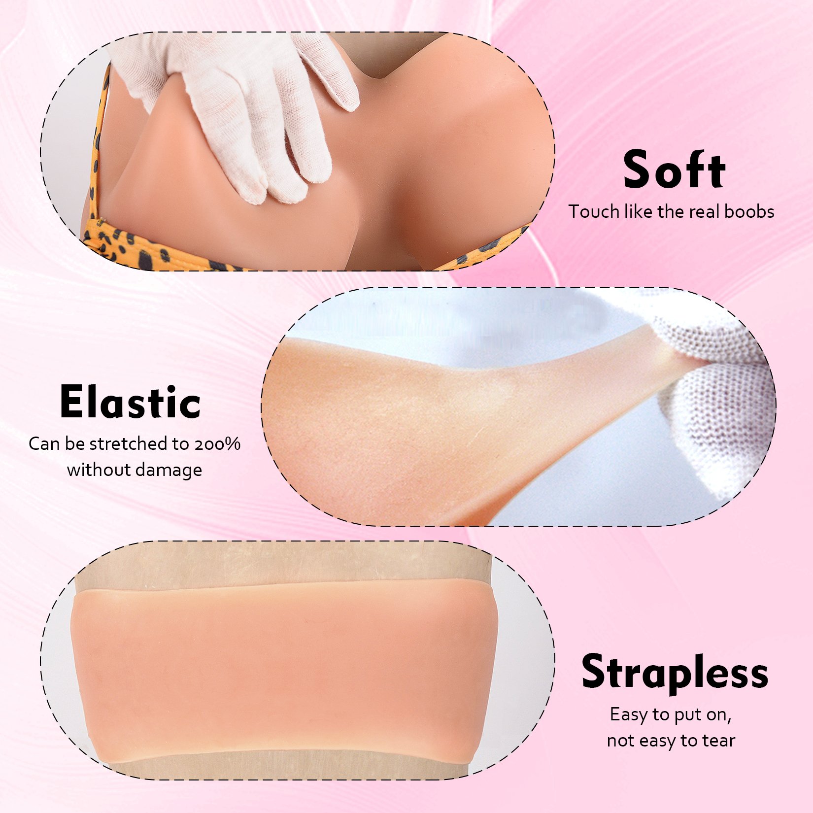 Drag Queen Crossdressers Cosplay Silicone Breasts Forms breast implant Huge Boobs Silicone Breast Forms Realistic Boobs
