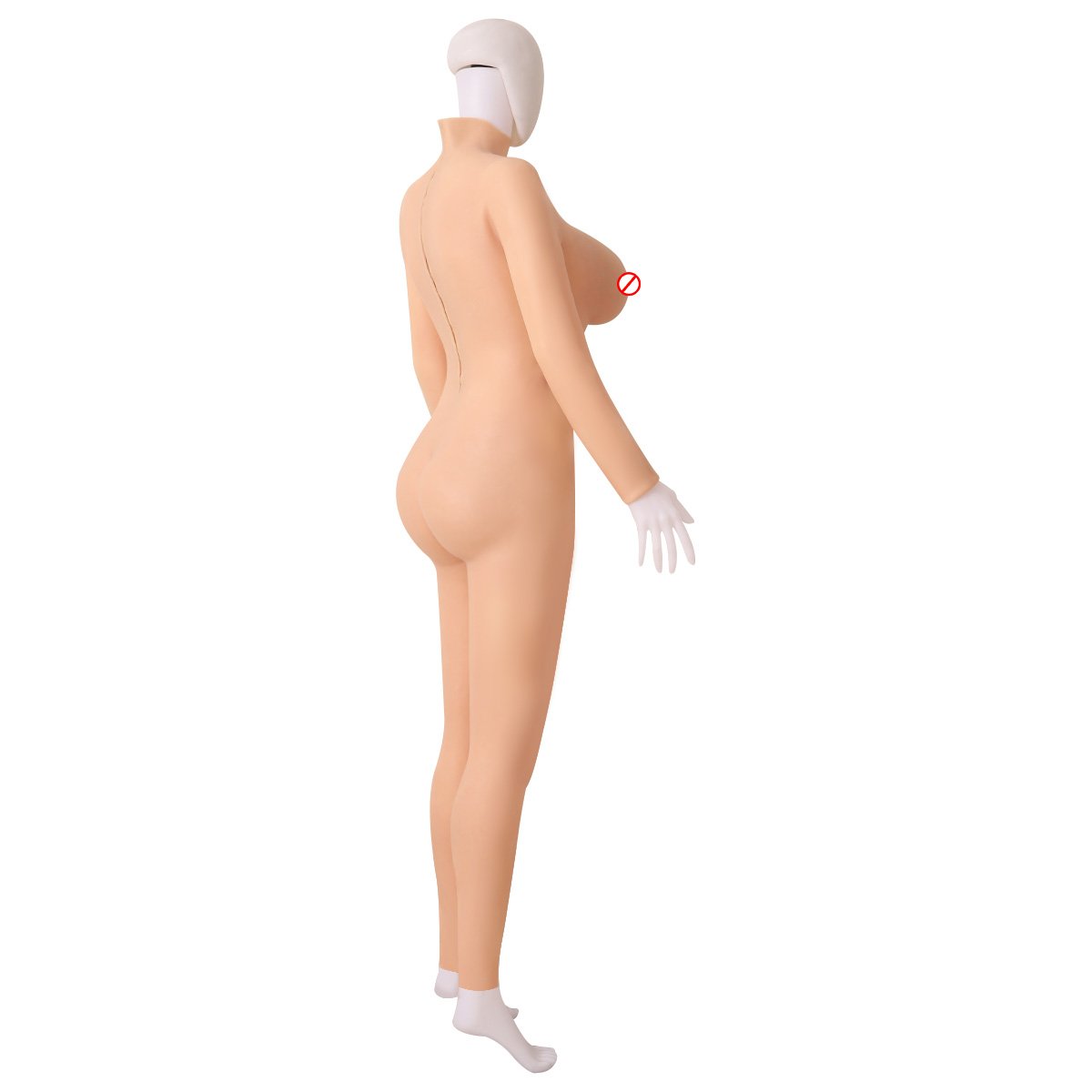 Hot Sale Silicone Body Suit Crossdress Clothing Silicone Padded Hip Butt Panty Silicone Female Body Suit