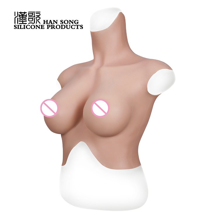 7th Generation Breast S SIZE CD TD Male to Female Crossdresser Mal Silicone Breast Forms Breast Plate