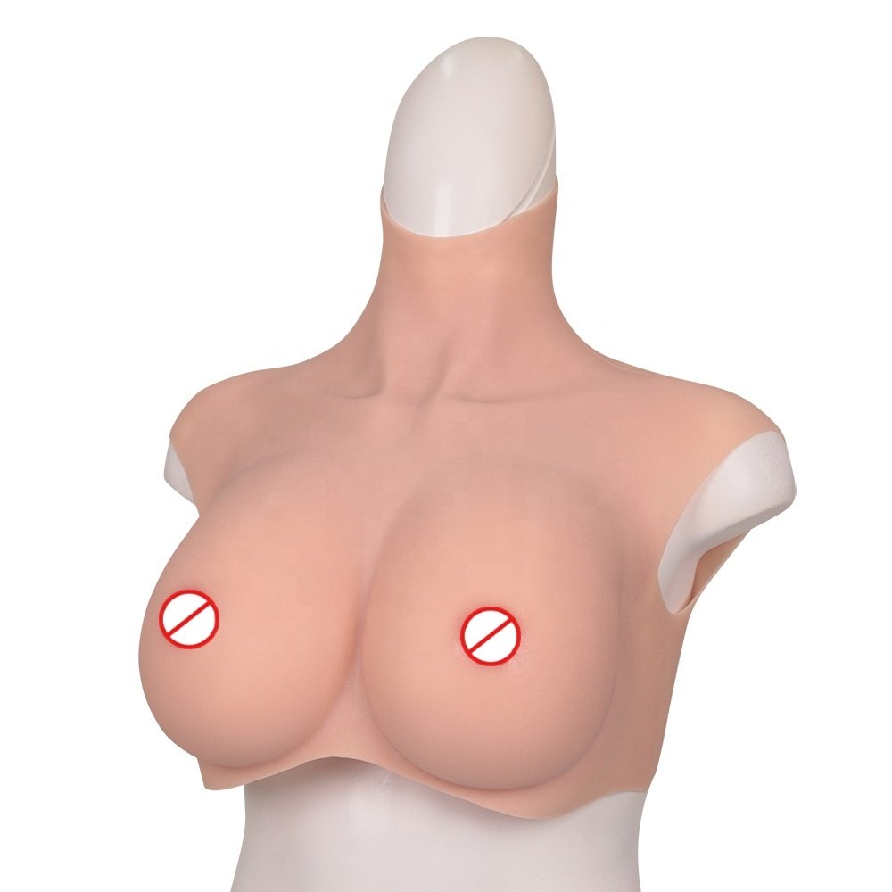 Artificial Crossdresser Cosplayer Drag Queen Transvestite Silicon Big Tits Soft Fake Boobs Women Underwear Breast Forms Silicone
