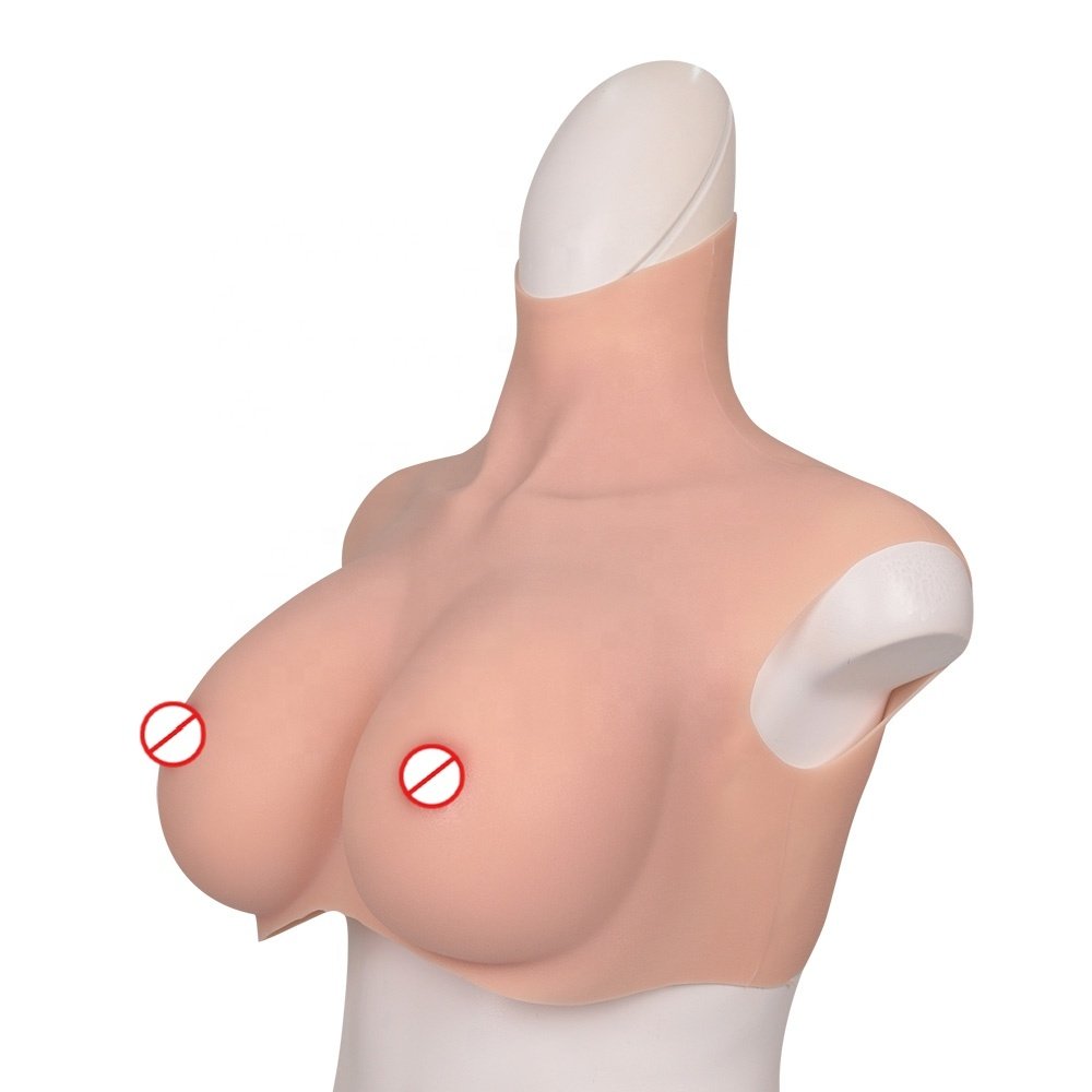 Artificial Crossdresser Cosplayer Drag Queen Transvestite Silicon Big Tits Soft Fake Boobs Women Underwear Breast Forms Silicone