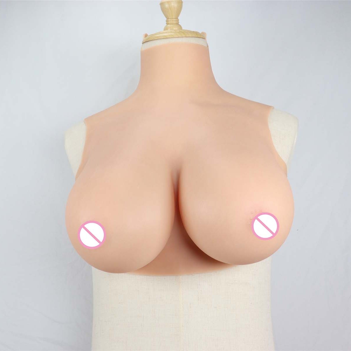2023 Hot Sexy T-shirt design breastplate suitable for crossdressers transgender cosplay Silicone Wearable Breast Forms