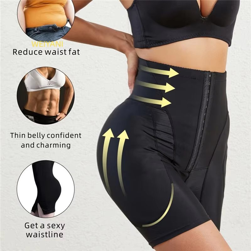 Thigh Hip Padded Shapewear shorts with Hook Waist belly Tummy Control Butt Lifter Body Shaper wear Pads hip Enhancer Panties