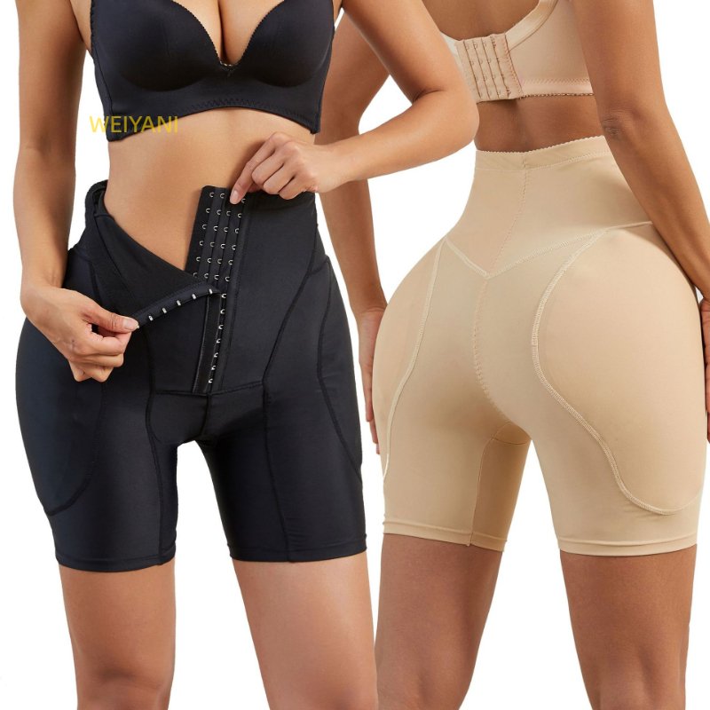 Thigh Hip Padded Shapewear shorts with Hook Waist belly Tummy Control Butt Lifter Body Shaper wear Pads hip Enhancer Panties