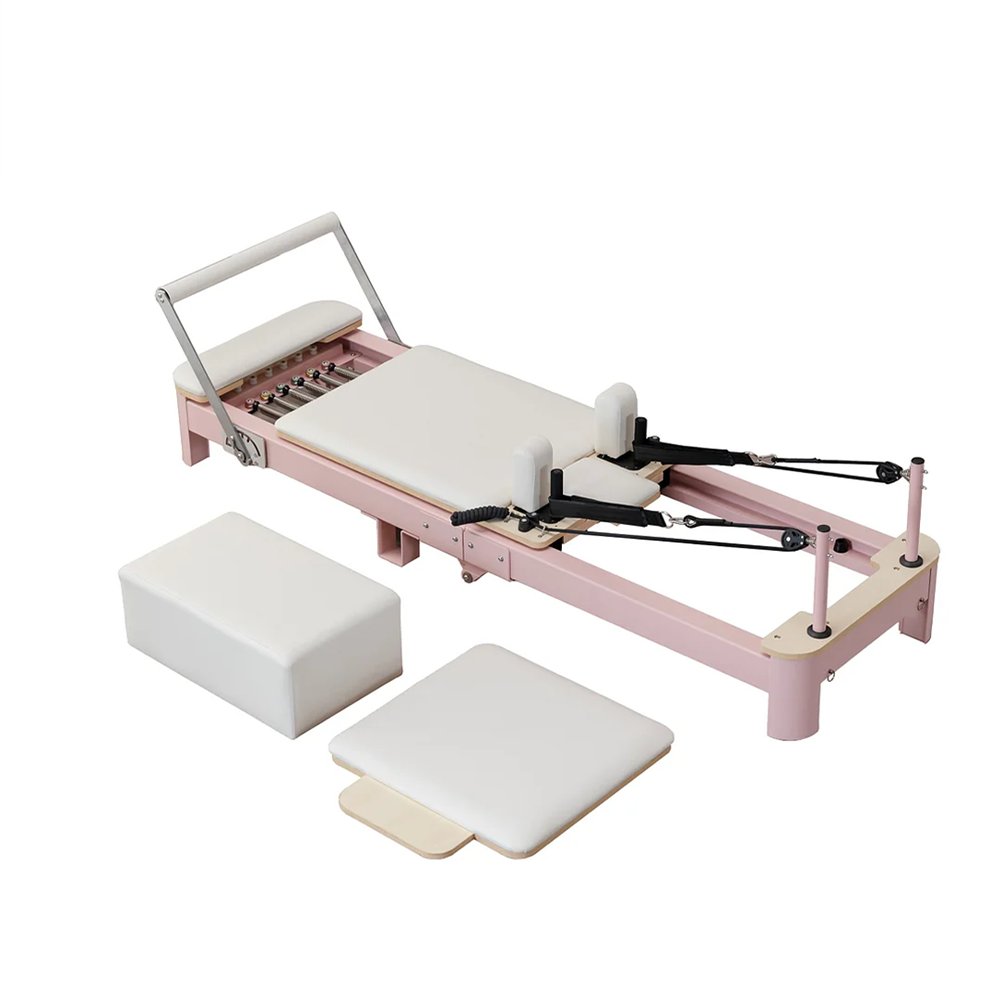 GRASSFIT High Quality Folding Aluminum Home Pilates Reformer Cadillac Core Bed Foldable Bodybuilding Equipment Fitness Machine