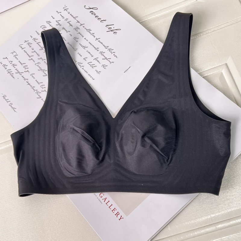 Hot Sale Girls Fashion Simple Solid Color Push Up Bra Simple Style Casual Underwear
