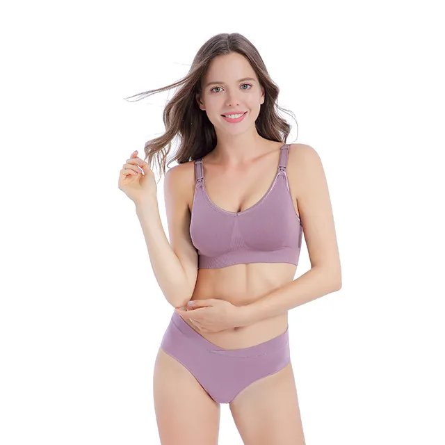 YOUHA Maternity Nursing Bras Breast Pumping Bra Form Adjustable Side Closure Breastfeeding Cross Nursing Bras Pregnancy Women